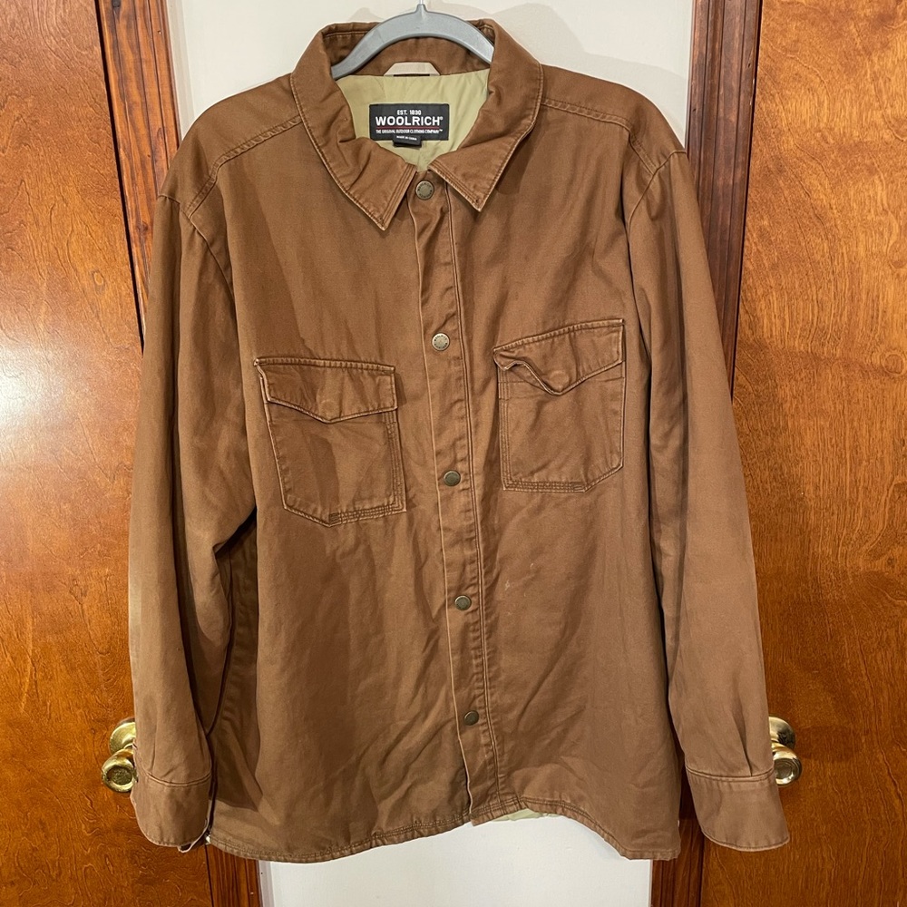 Woolrich overshirt shacket